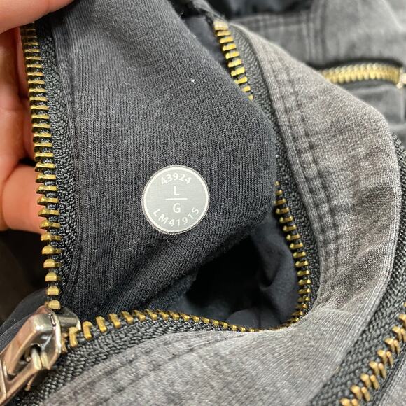 Lululemon Athletica Dispatch Full Zip Hoodie Men's L - Picture 7 of 9